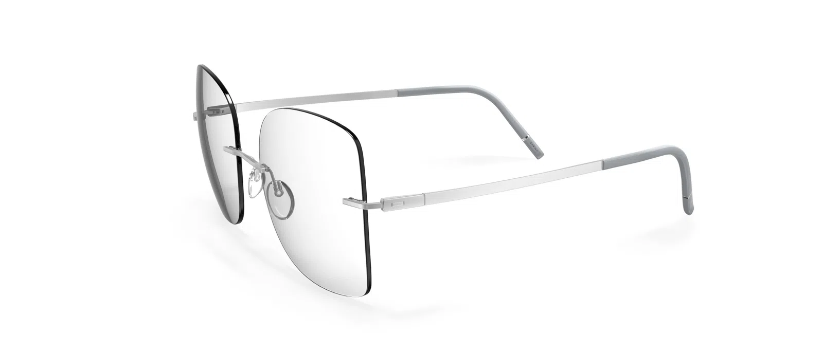 Silhouette The Dawn Demo Rimless 5573 Eyeglasses - view 124